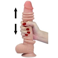 Realistické dildo s pohyblivou kůží a přísavkou Sliding Skin 9" - Lovetoy